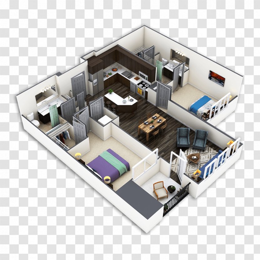 Floor Plan Apartment Balaji Skyz Product Transparent PNG