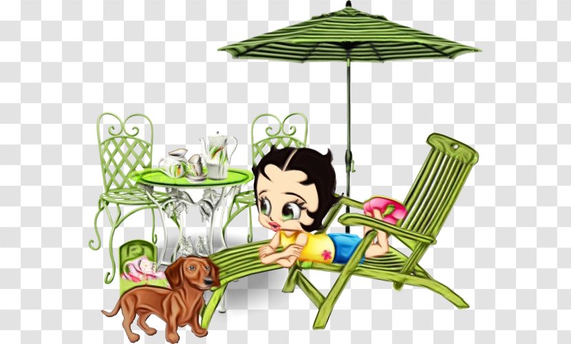 Betty Boop - Comics - Shade Table Transparent PNG