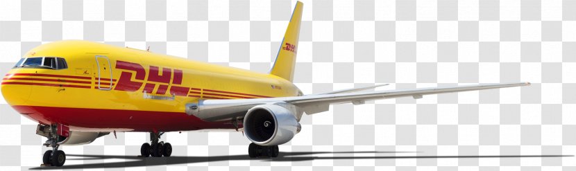 Boeing 737 Next Generation 767 Airplane DHL EXPRESS - Dhl Parcel Transparent PNG