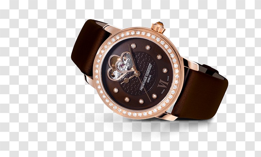 Watch Frédérique Constant Clock Woman Strap - Swarovski Ag Transparent PNG