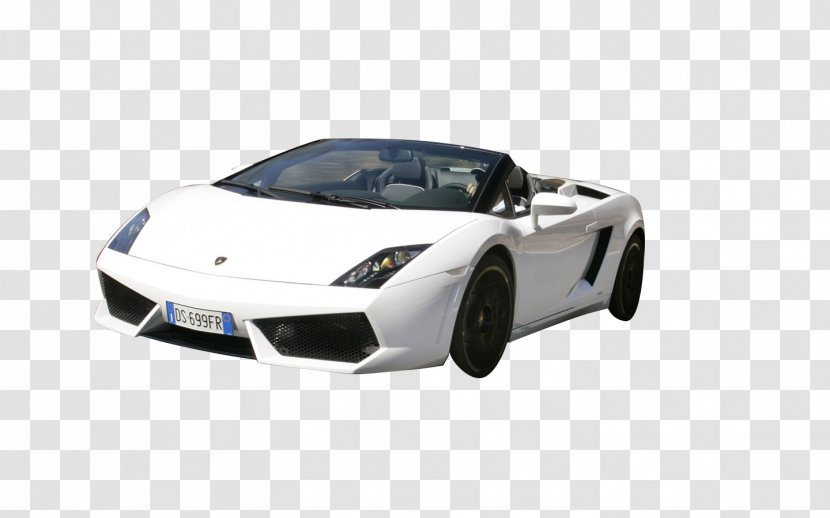 2009 Lamborghini Gallardo Spyder Aventador Car - Automotive Wheel System - White Sports Transparent PNG