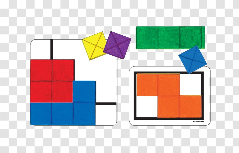 Four Square Game Angle Puzzle - Sensory Room Transparent PNG