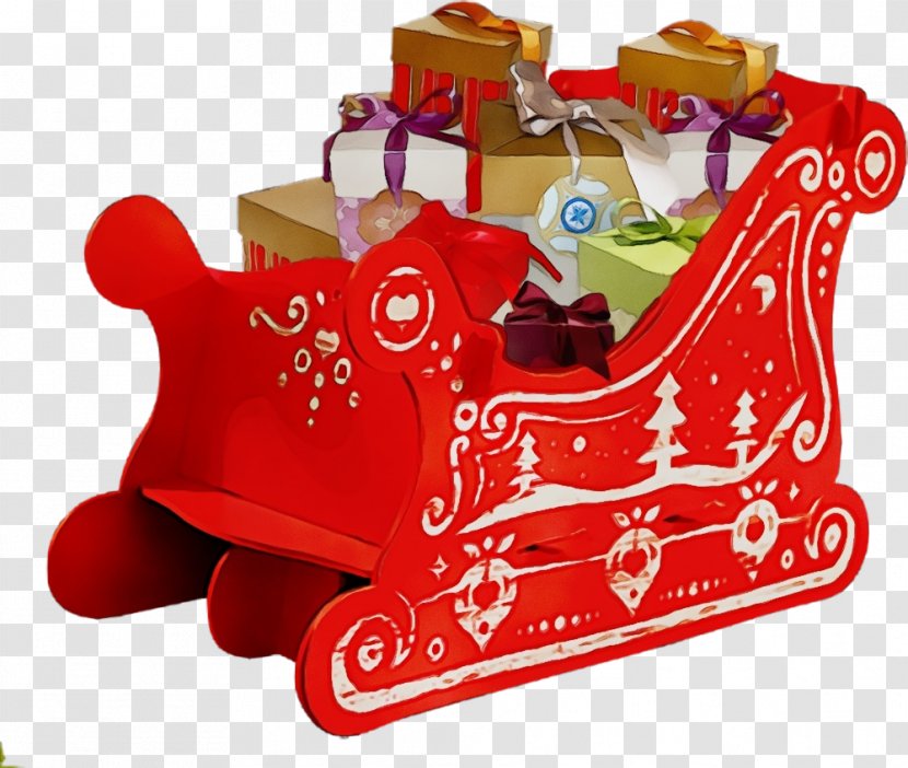 Christmas Stocking - Paint - Toy Transparent PNG