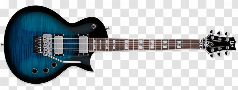 ESP LTD EC-1000 Gibson Les Paul Guitars Seymour Duncan - Humbucker - Guitar Transparent PNG