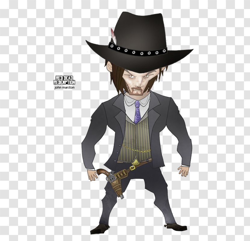 Illustration Cartoon Character Headgear Fiction - Red Dead Revolver Characters Transparent PNG