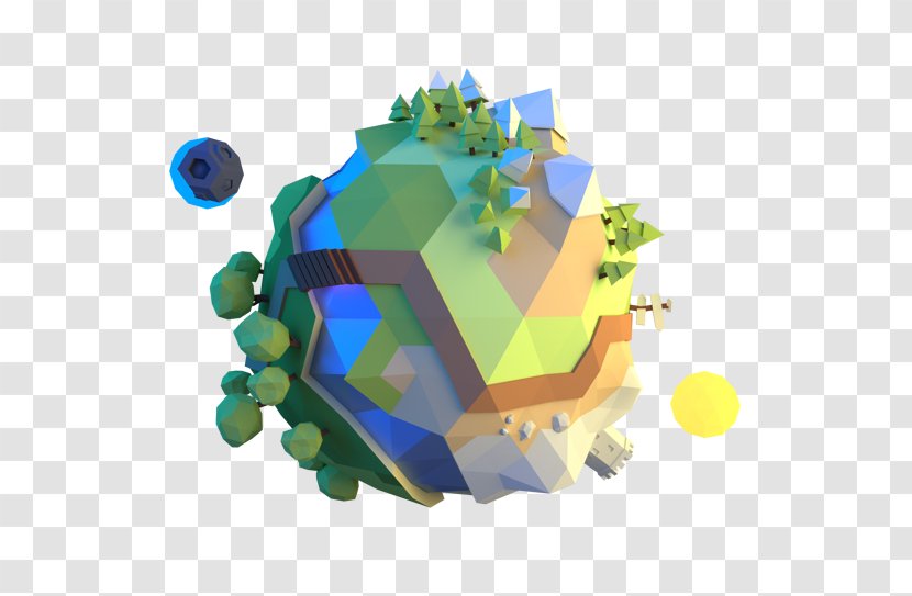 Low Poly Graphic Design Behance Transparent PNG
