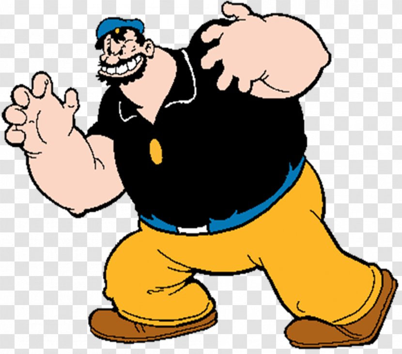 Bluto Olive Oyl J. Wellington Wimpy Popeye SweePea - Fat Lady Cartoon Characters Transparent PNG