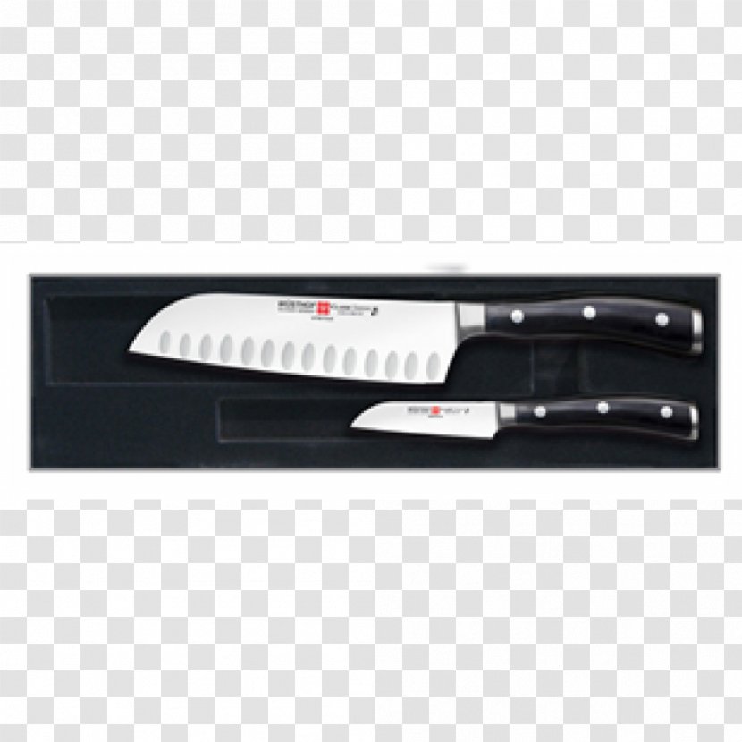 Chef's Knife Wüsthof Santoku Kitchen Knives - Blade - Set Transparent PNG