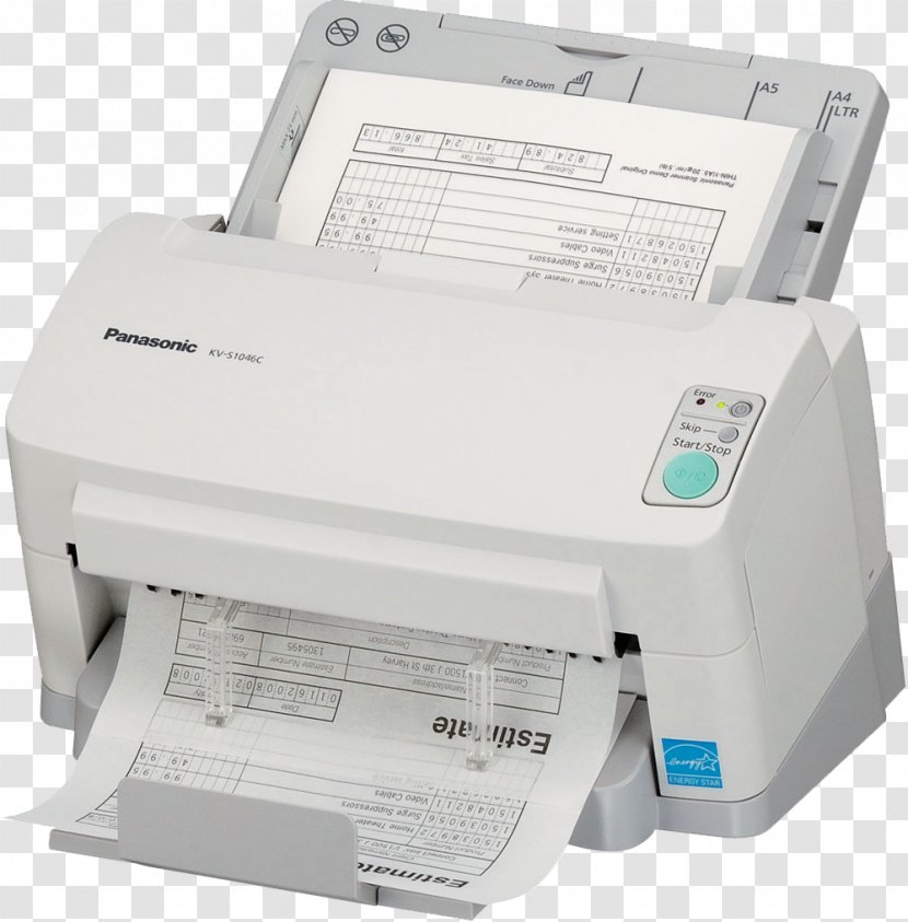 Laser Printing Image Scanner KV-S1046C-U Document Dots Per Inch KV-S1065C-U Dokumenten-Scanner (A4, 600dpi, 60ppm,USB, Duplex) - Imaging - Printer Transparent PNG