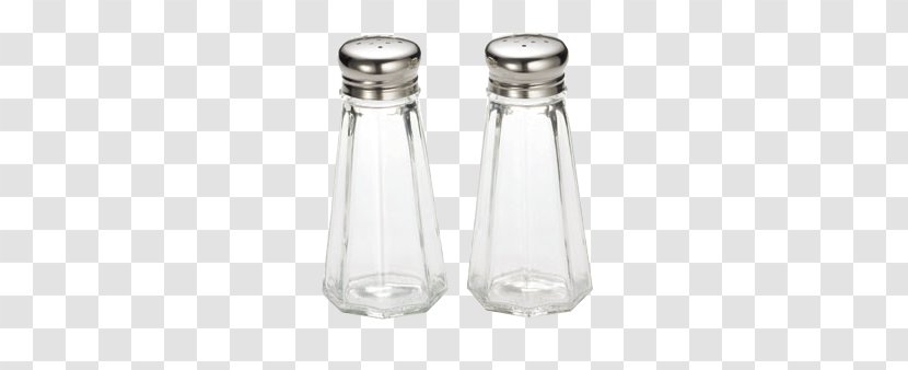 Glass Bottle Salt And Pepper Shakers Stainless Steel - Cast Iron Transparent PNG