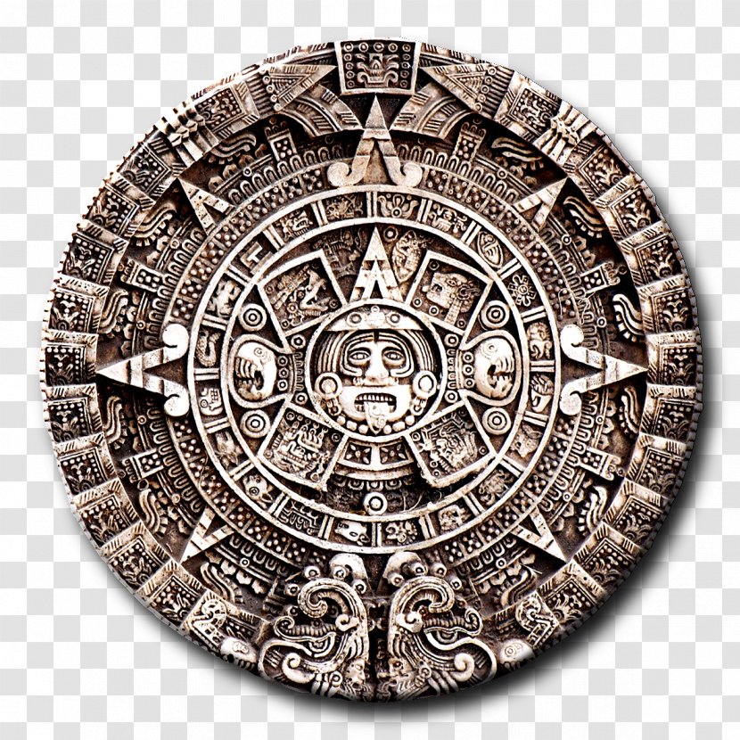 Maya Civilization Aztec Calendar Stone Art - Symbol Transparent PNG