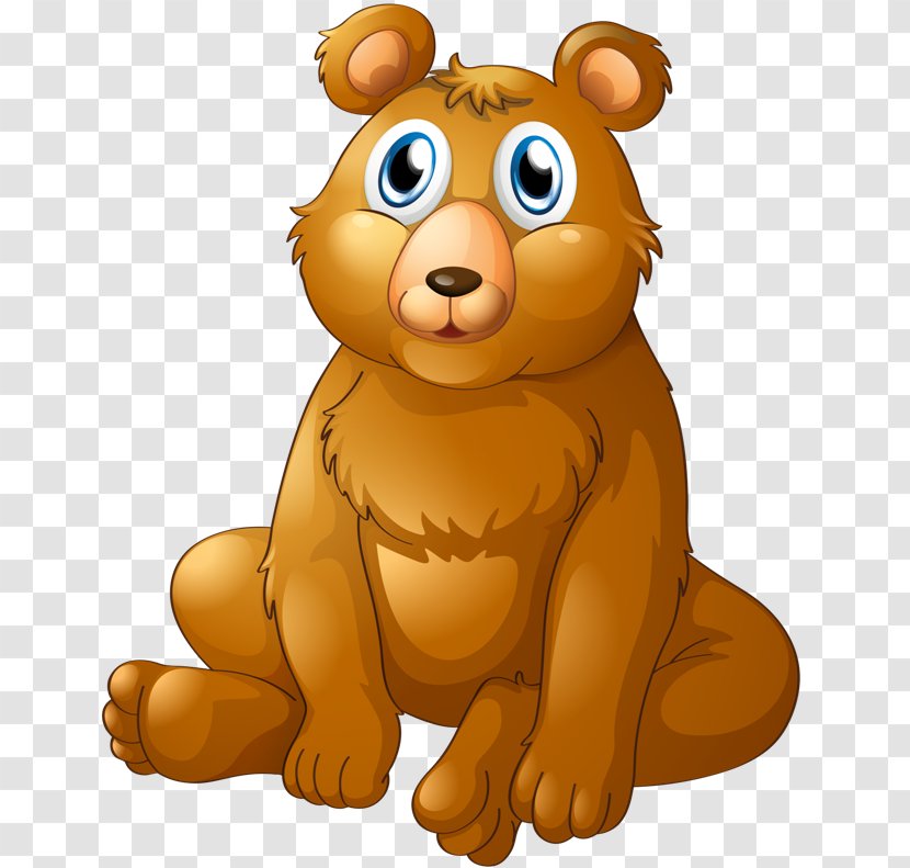 Brown Bear Royalty-free - Silhouette Transparent PNG
