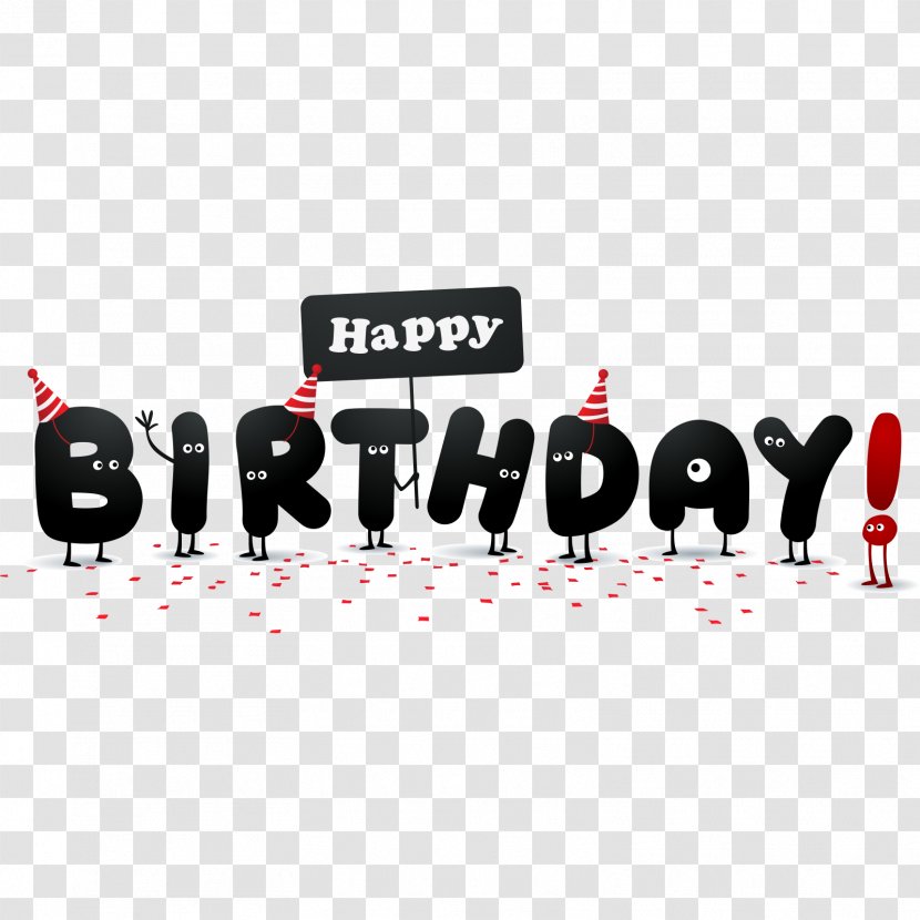 Happy Birthday To You Wish Clip Art - Free Content - Cartoon English Font Transparent PNG