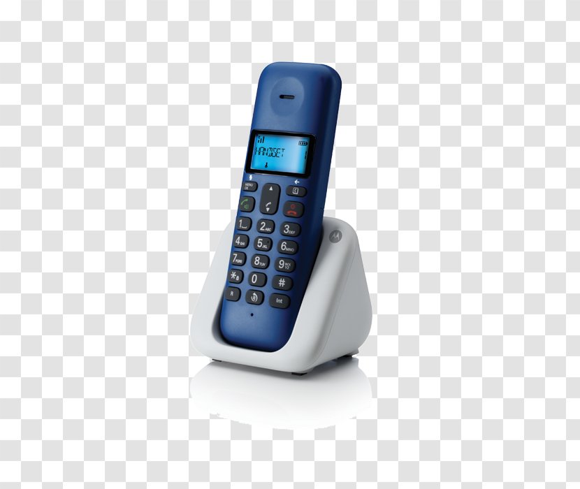 Telephone Digital Enhanced Cordless Telecommunications Home & Business Phones Wireless Motorola T301 Black Hardware/Electronic - Blue Bloods Season 3 Transparent PNG