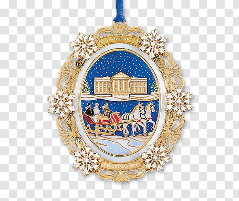White House Historical Association Christmas Ornament North Lawn - United States Transparent PNG