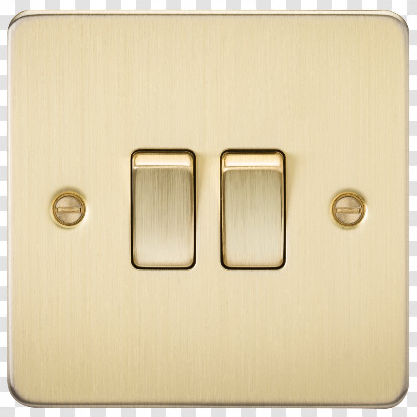 Latching Relay Electrical Switches AC Power Plugs And Sockets Brass Light - Wall - Steel City Lighting Transparent PNG