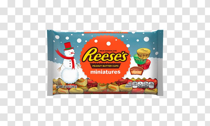 Reese's Peanut Butter Cups Chocolate Candy - Christmas Transparent PNG