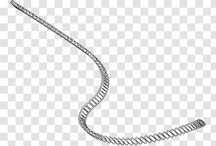 Chain Necklace Silver Body Jewellery - Jewelry Transparent PNG