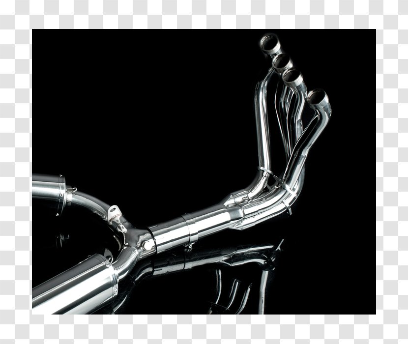 Exhaust System Honda Motor Company Krümmer Motorcycle CBR1100XX - Black And White - Cbr Transparent PNG