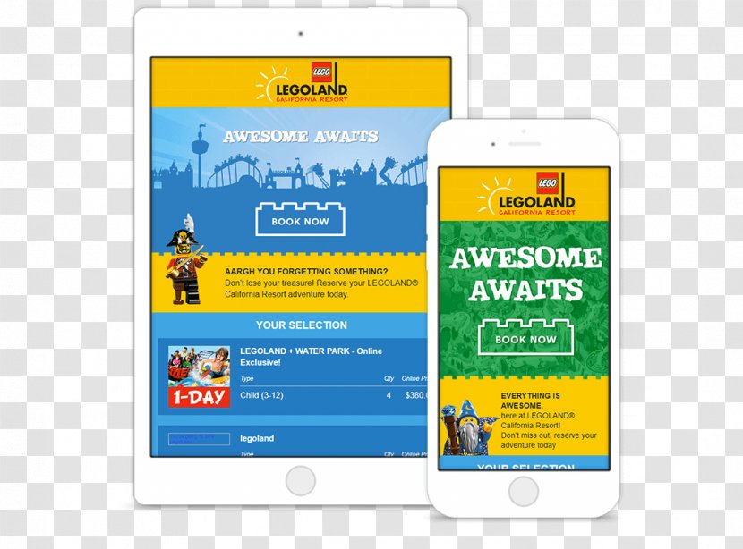 Brand Advertising Campaign SaleCycle - Yellow - Legoland Transparent PNG