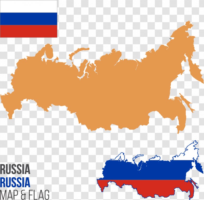 Russia Map - World Transparent PNG