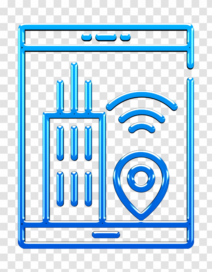 Smart City Icon Smart City Icon Smartphone Icon Transparent PNG