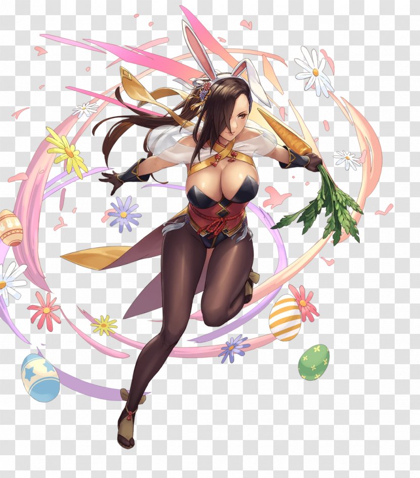 Fire Emblem Heroes Fates Video Games Spring Ninja Intelligent Systems - Watercolor - Bunny Ears Transparent PNG