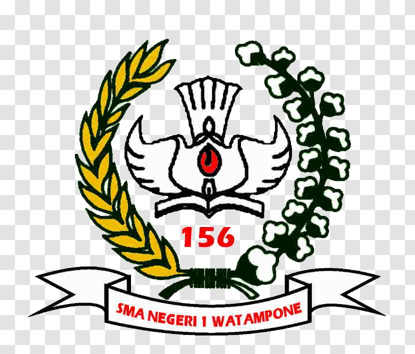 SMA Negeri 1 Watampone Coat Of Arms Logo Brand - Artwork - Tirai Transparent PNG