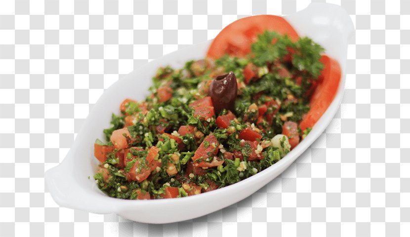 Tabbouleh Turkish Cuisine Mediterranean Vegetarian Middle Eastern - Garnish Transparent PNG