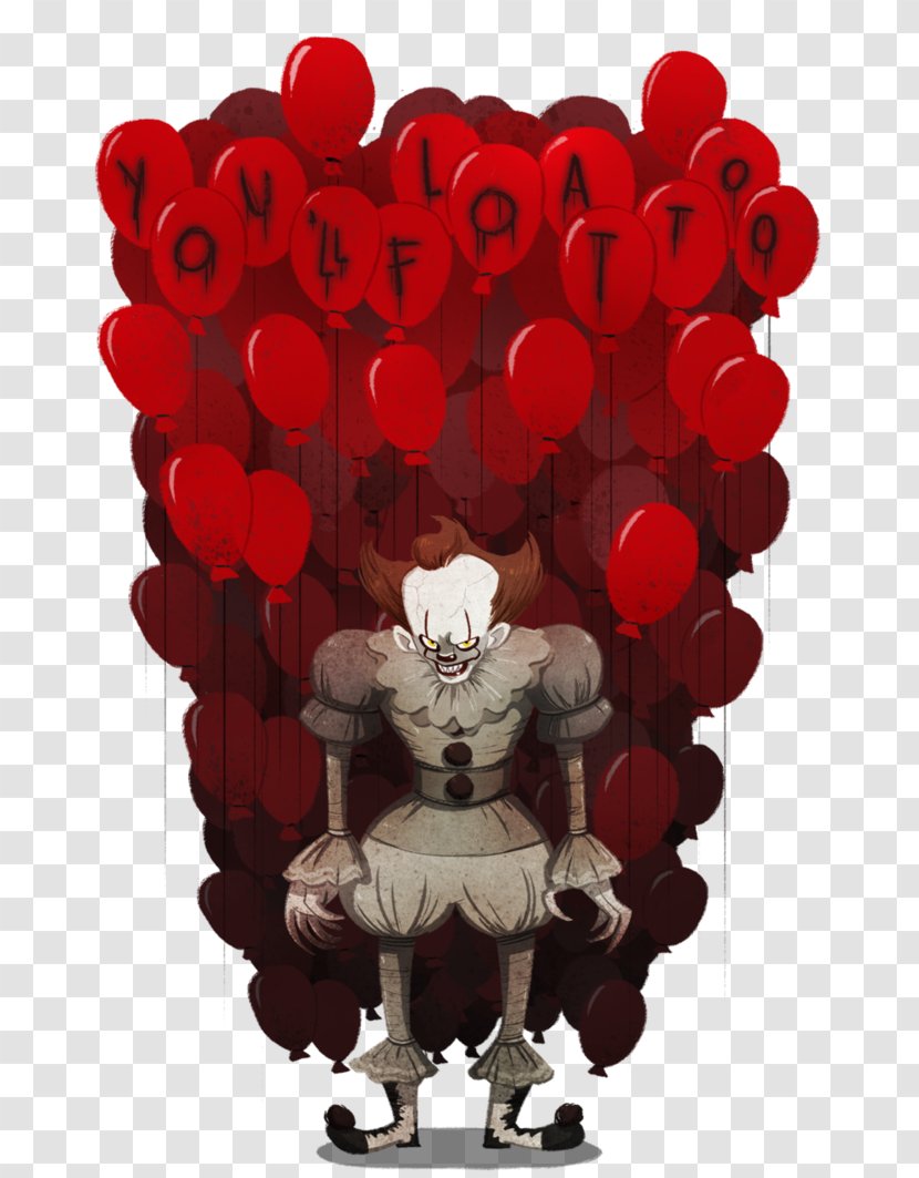 It Fan Art You'll Float Too Film - Flower - Pennywise The Clown Transparent PNG
