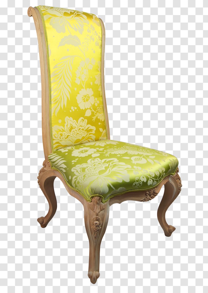 Chair Garden Furniture - Yellow Transparent PNG