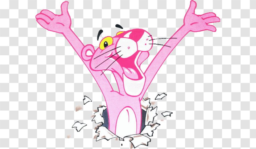 The Pink Panther Inspector Clouseau Panthers Black - Flower - THE PINK PANTHER Transparent PNG