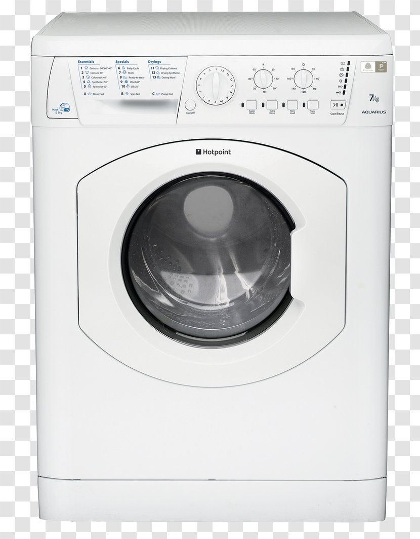 Hotpoint Washing Machines Combo Washer Dryer Clothes Home Appliance Transparent PNG