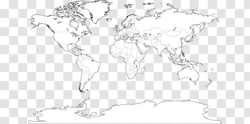 World Map Mapa Polityczna - Artwork - Mapamundi Transparent PNG