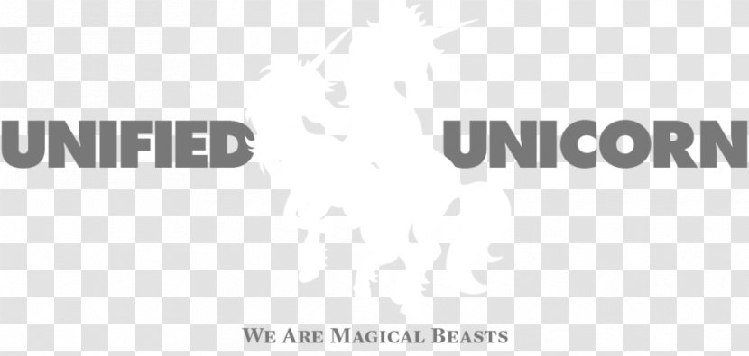 Logo Brand Font - Unicorn Theme Transparent PNG