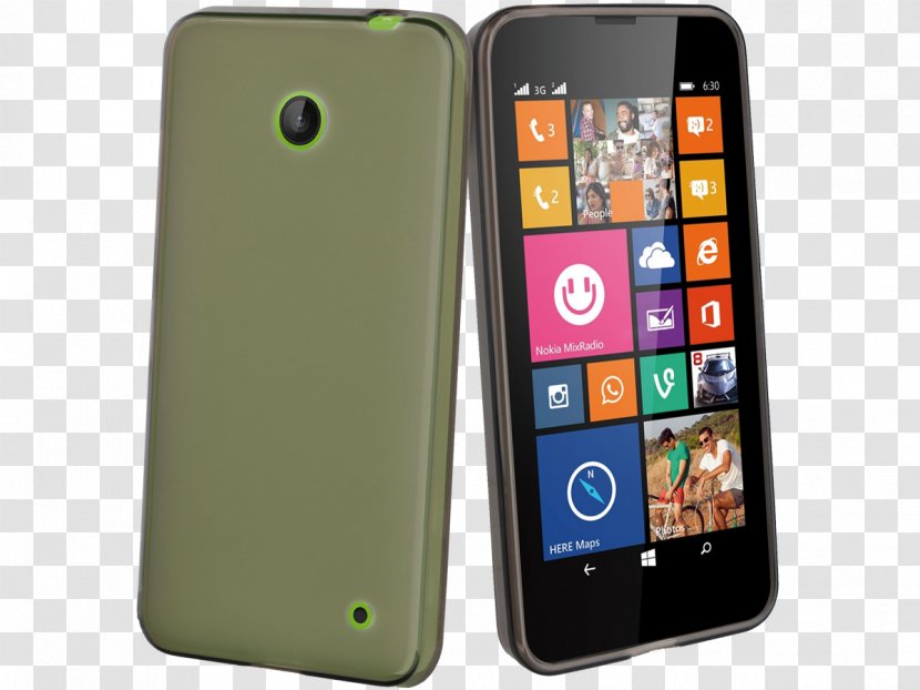 Nokia Lumia 635 Telephone 諾基亞 Smartphone Screen Protectors - Communication Device Transparent PNG