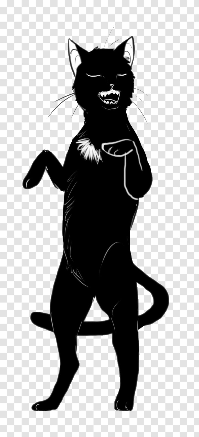 Whiskers Domestic Short-haired Cat Silhouette Clip Art Transparent PNG
