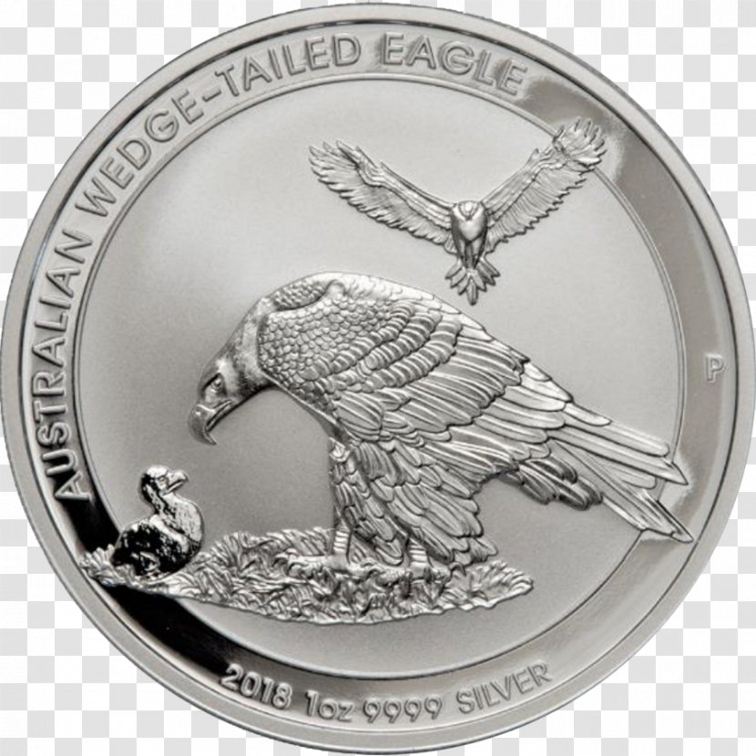 Perth Mint Bald Eagle Wedge-tailed Coin - Gold Transparent PNG