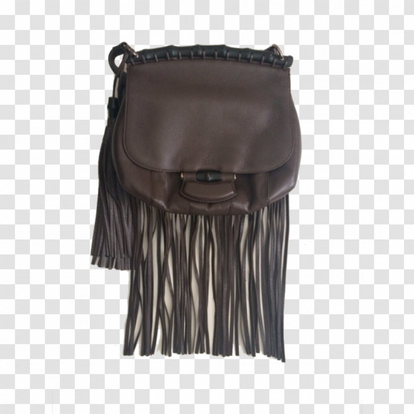 Handbag Leather Suede Shoe - Brown - Fringe Transparent PNG