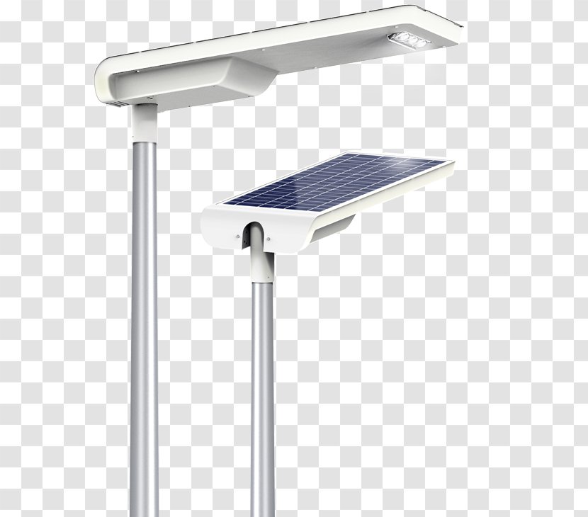 Solar Street Light Energy Fixture - Cell Transparent PNG