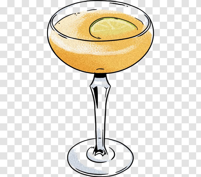 Cocktail Garnish Daiquiri Gin Rum - Silhouette - Lemon Splash Martini Transparent PNG