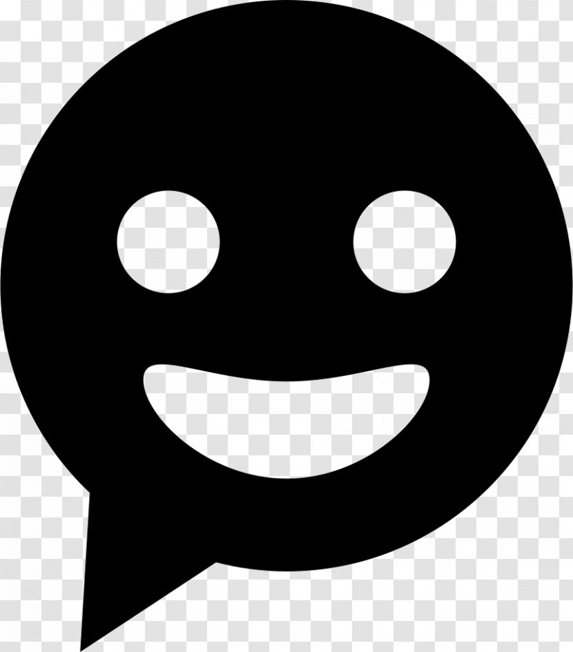 Smiley Speech Balloon - Face Transparent PNG