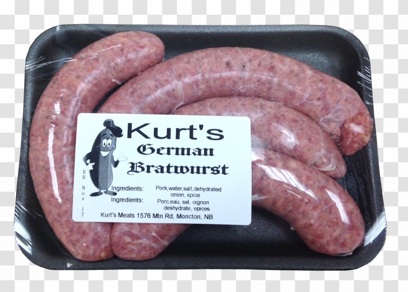 Bratwurst Thuringian Sausage Knackwurst Cervelat Mettwurst - Pork Transparent PNG