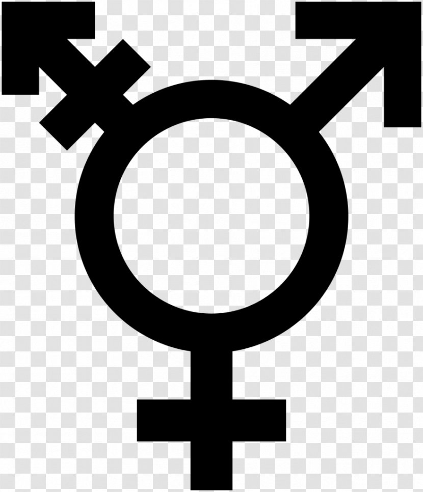 Gender Symbol Transgender Identity - Cross Transparent PNG