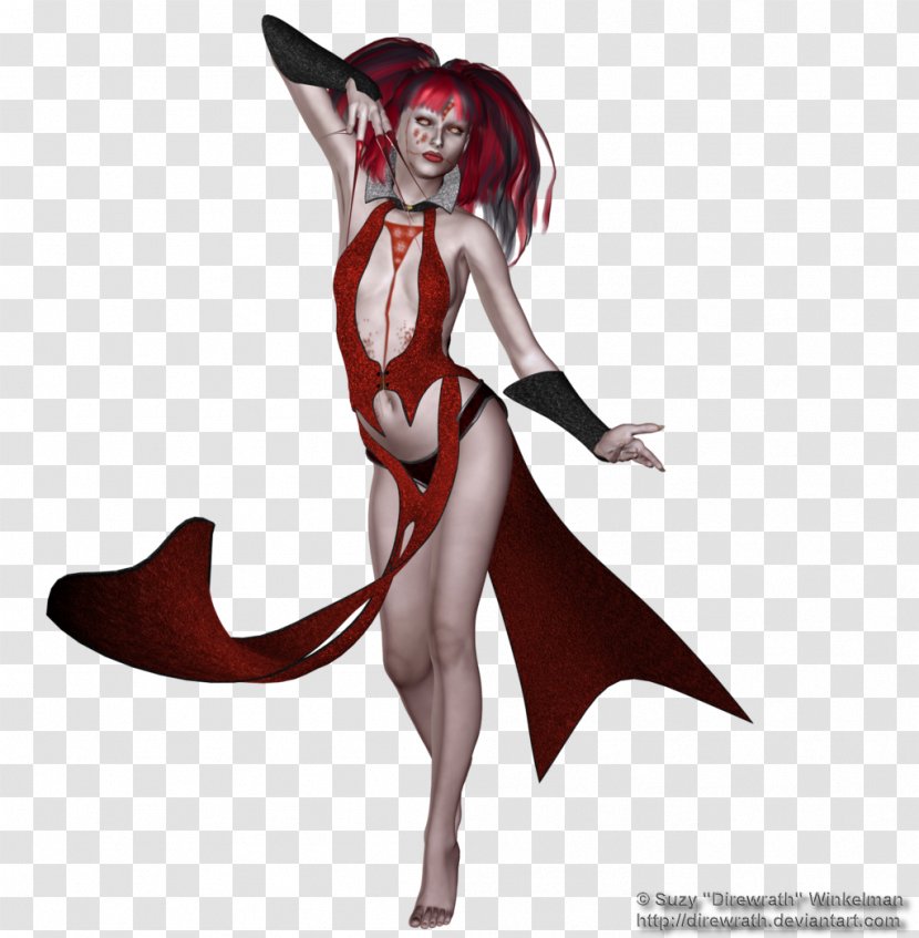 Succubus Female Demon Pierrot - Supernatural Creature - Human Torch Transparent PNG