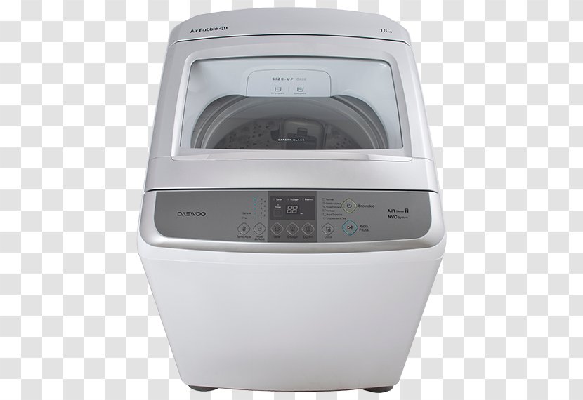 Washing Machines Clothes Dryer Small Appliance Daewoo DWF-DG362A Transparent PNG