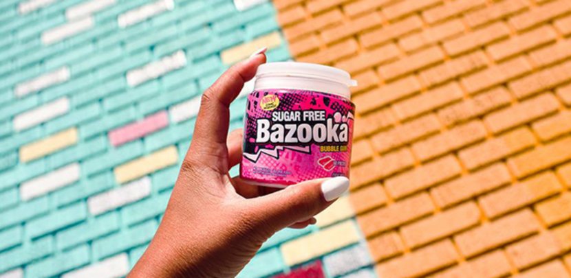 Chewing Gum Bazooka Bubble Sugar Substitute Transparent PNG