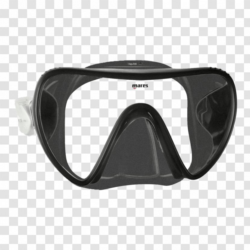 Diving & Snorkeling Masks Underwater Mares Scuba Equipment - Glasses - Mask Transparent PNG