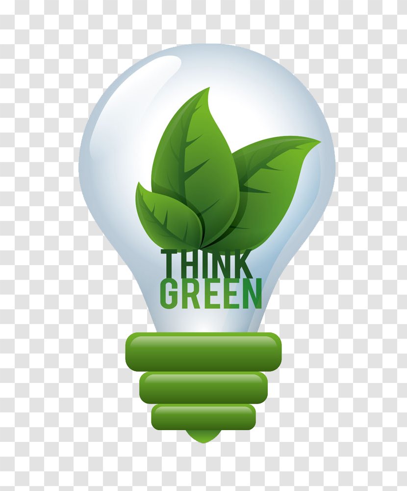 Photography Green - Creative Leaves Bulb Transparent PNG