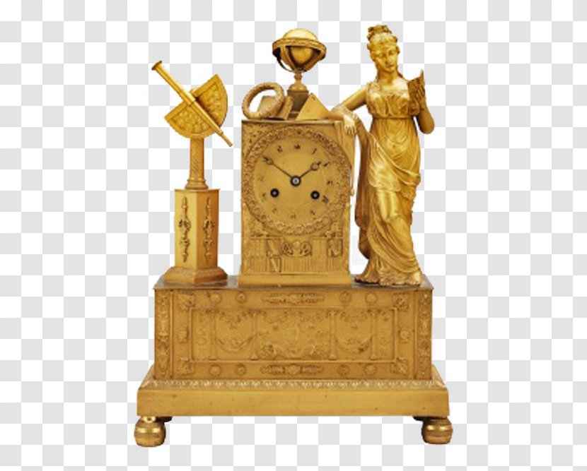 Atkinson Clock Tower Mantel - Brass - Watch Abroad Transparent PNG